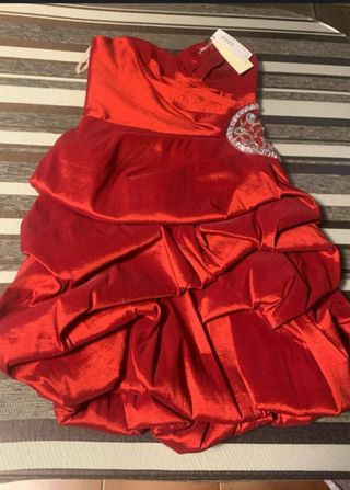Vestido rojo fiesta talla M