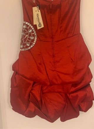 Vestido rojo fiesta talla M