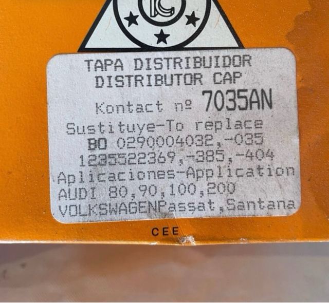 Tapa Distribuidor (AUDI Y VW)
