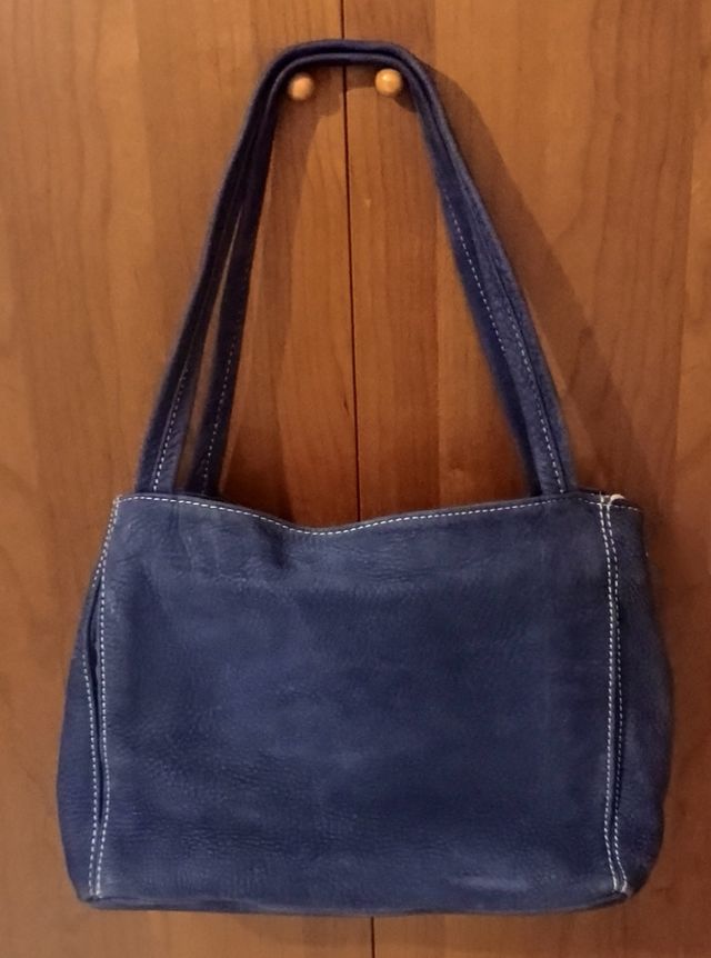 Borsa Solinda pelle blu