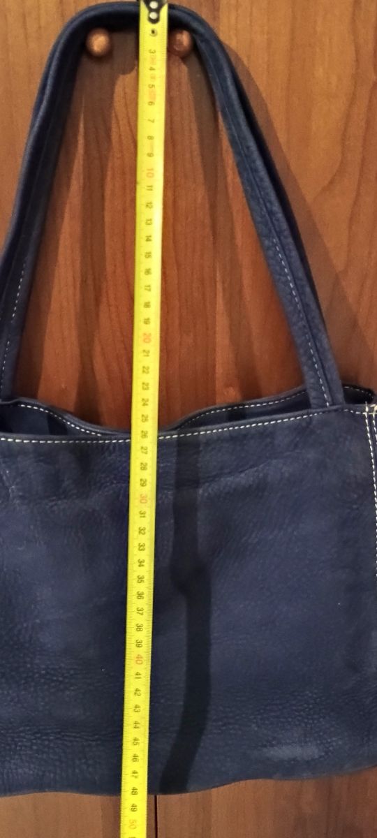 Borsa Solinda pelle blu