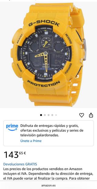 G-Shock ga-100a-9adr.