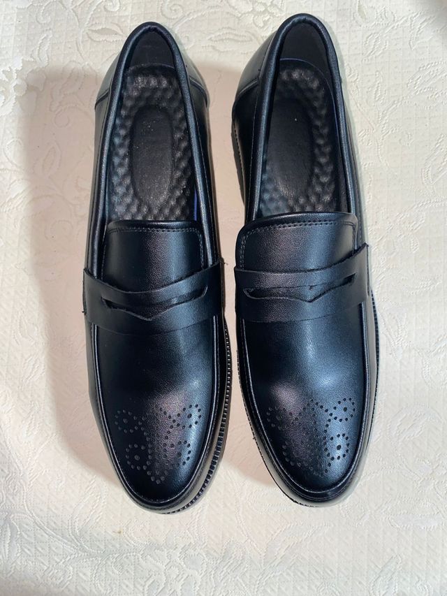 Zapatos negros de vestir talla:46
