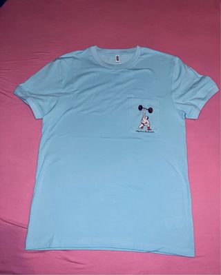 Maglietta Moschino Uomo Tg M Azzurra