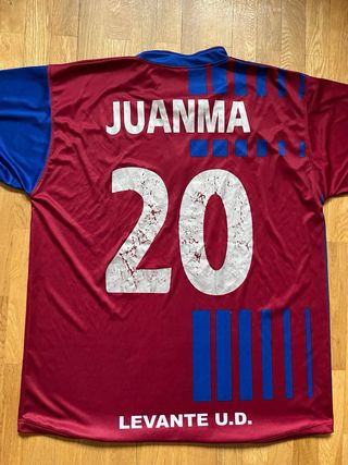 Camiseta Match Worn Levante Juanma 2004/2005