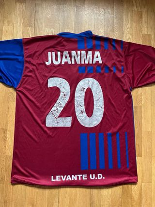 Camiseta Match Worn Levante Juanma 2004/2005