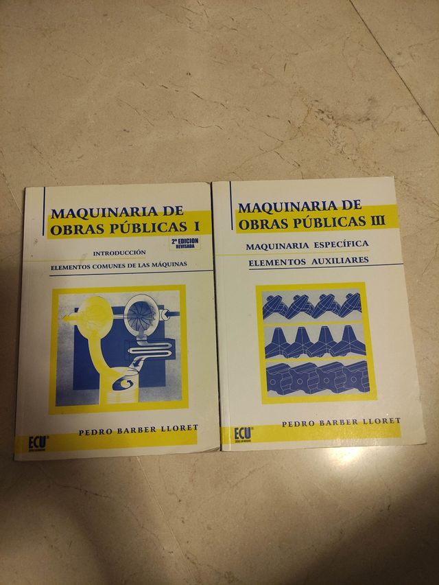 Maquinarias de obras públicas I y III