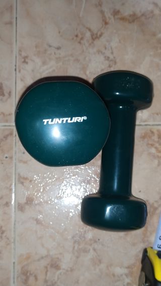 Mancuernas 2kg Tunturi - Verde