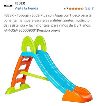 Tobogán FEBER Aqua Slide Plus