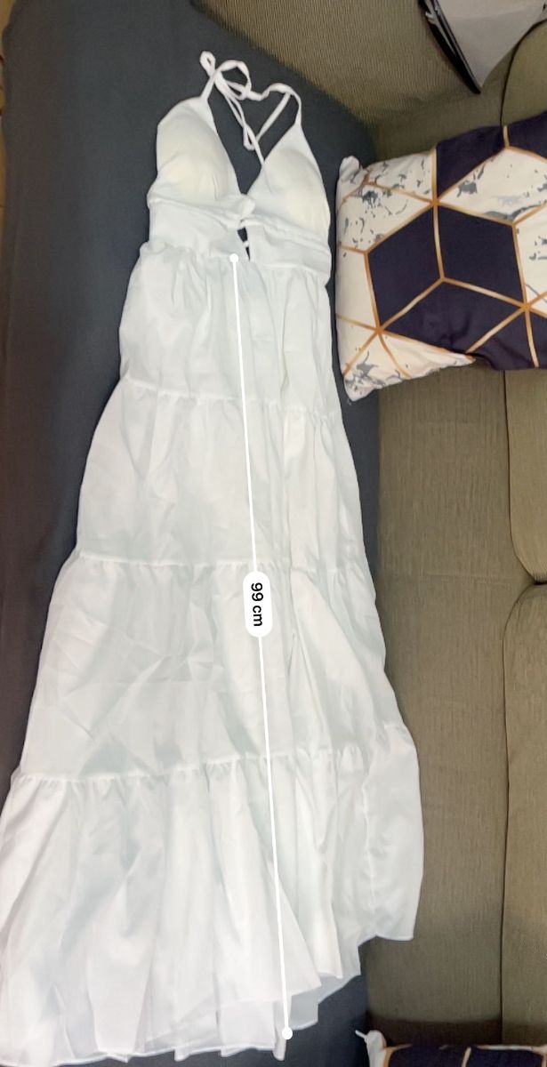 Vestido blanco largo