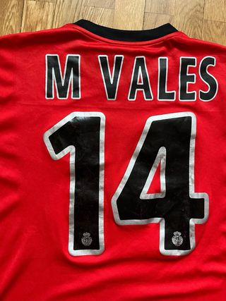 Camiseta Match Worn Mallorca M. Vales 2004/2005