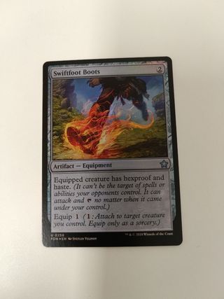 Swiftfoot Boots Foil - MTG