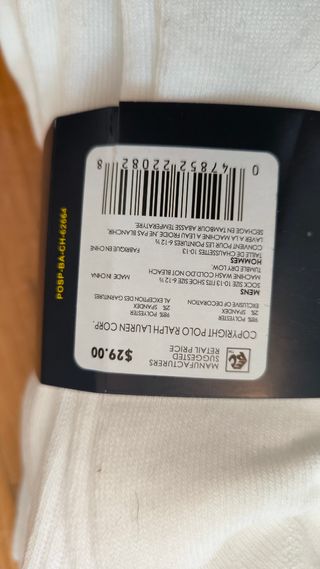 Ralph Lauren socks 