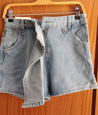 Shorts vaqueros M - Falda vaquera