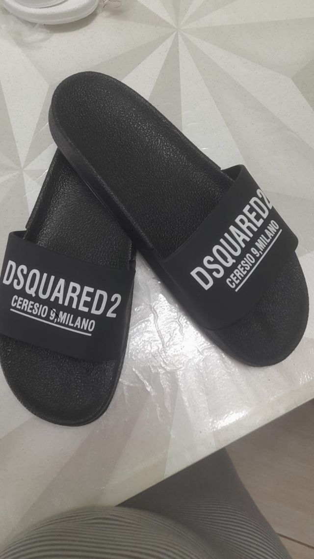 Ciabatte DSQUARED2 nere