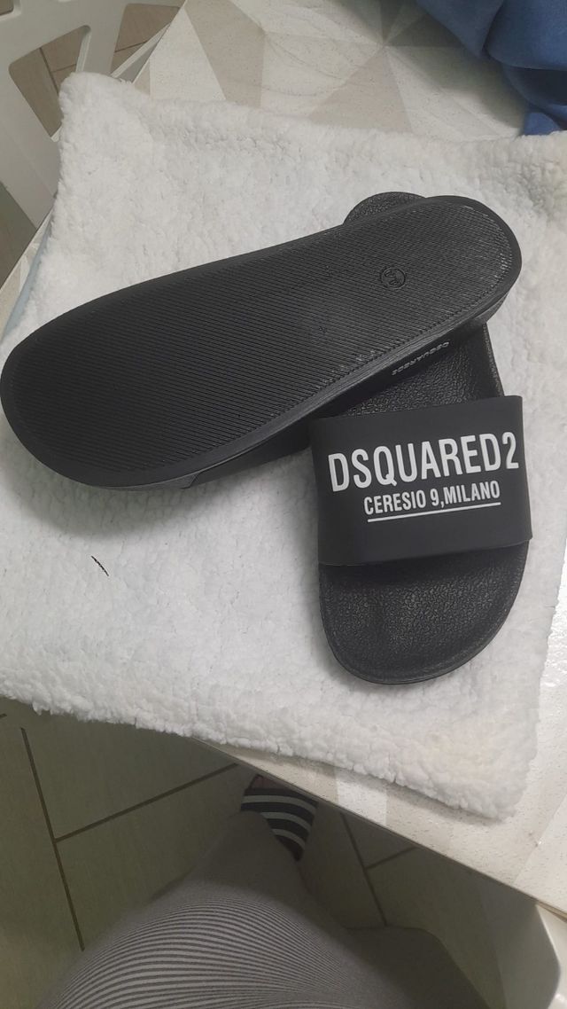 Ciabatte DSQUARED2 nere