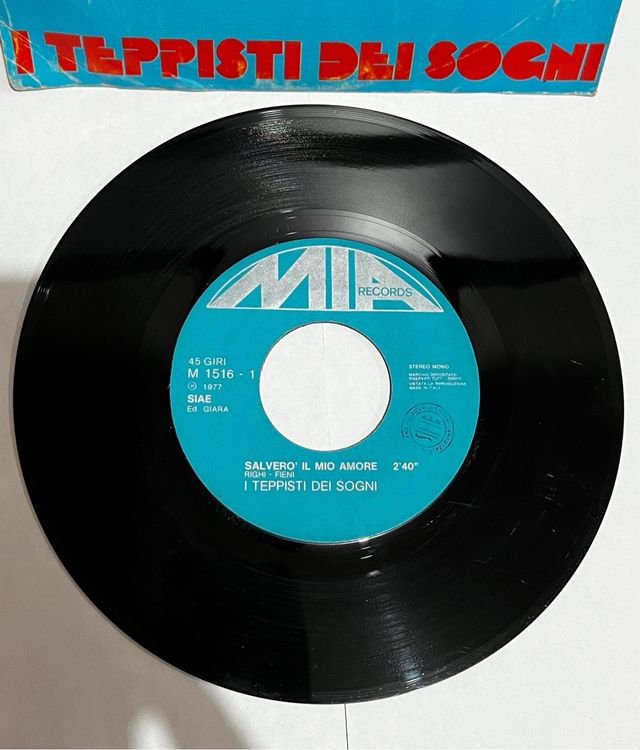 Vinile 45 giri I Teppisti dei Sogni