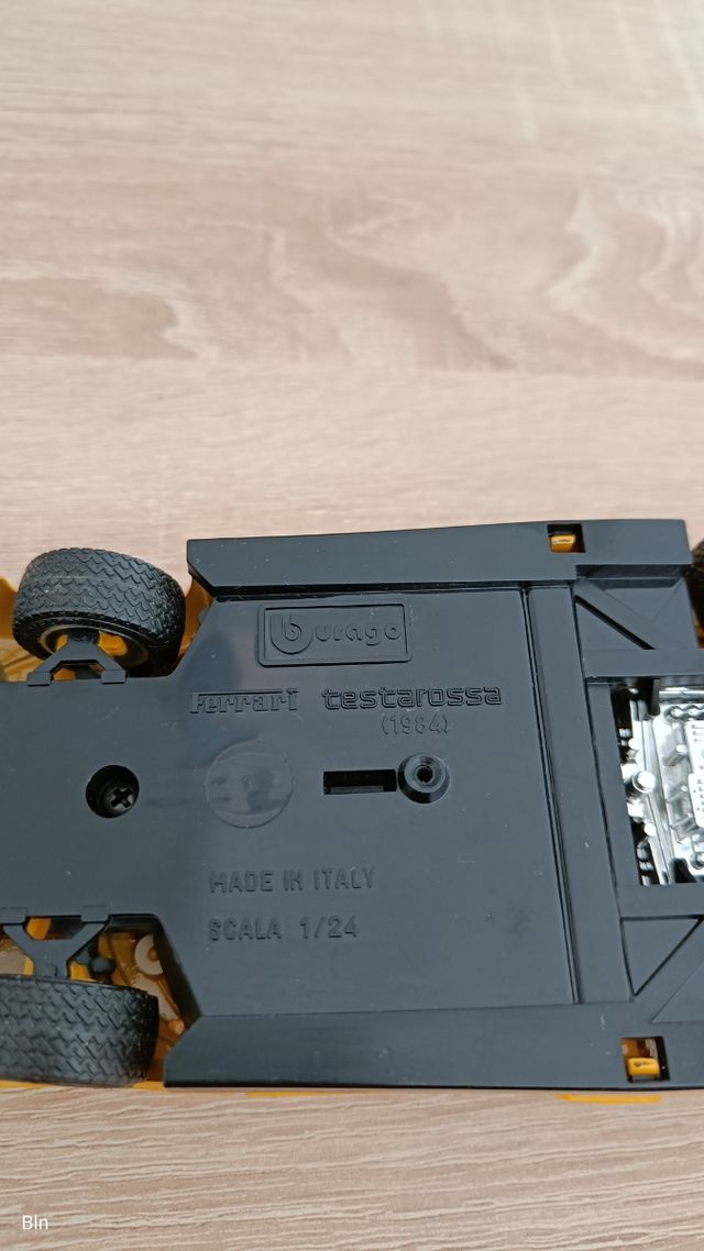 Ferrari Testarossa 1984 Maqueta.
