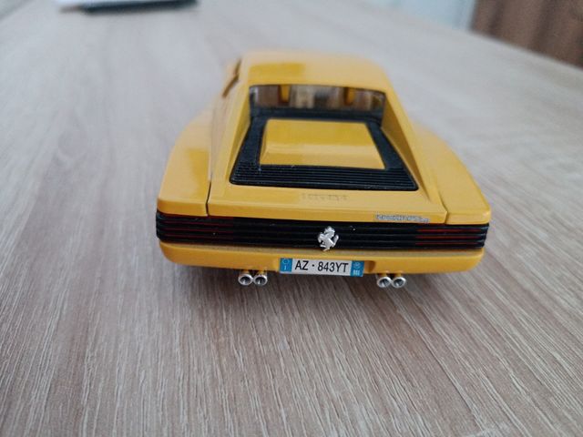 Ferrari Testarossa 1984 Maqueta.