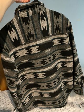 Chaqueta Pull&Bear M - Gris, Verde