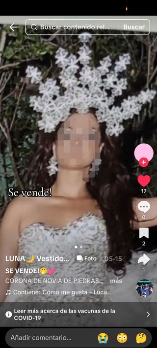 Corona novia gitana