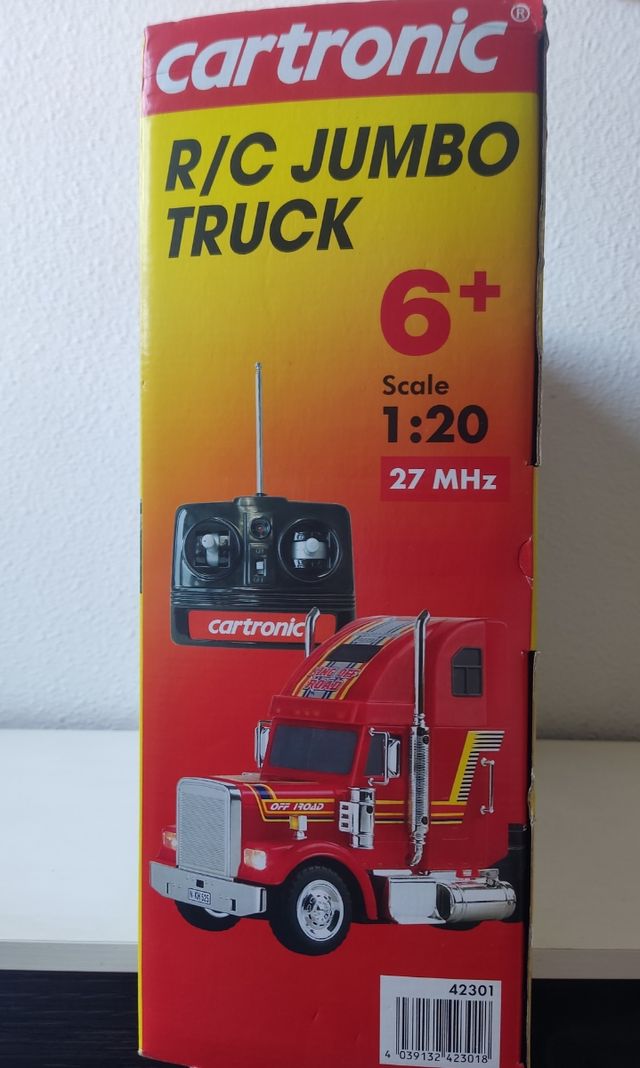AUTOCARRO CON RADIO JUMBO CONTROL 1:20 CARTRONIC