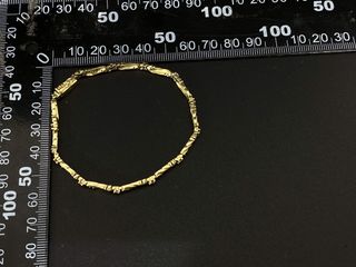 pulsera oro 18k con piedra