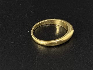 anillo oro 18k con piedra con circonita