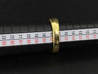 anillo oro 18k con piedra con circonita