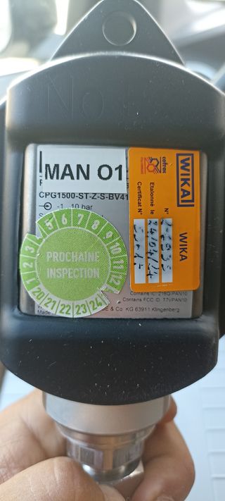 Manómetro digital WIKA CPG1500