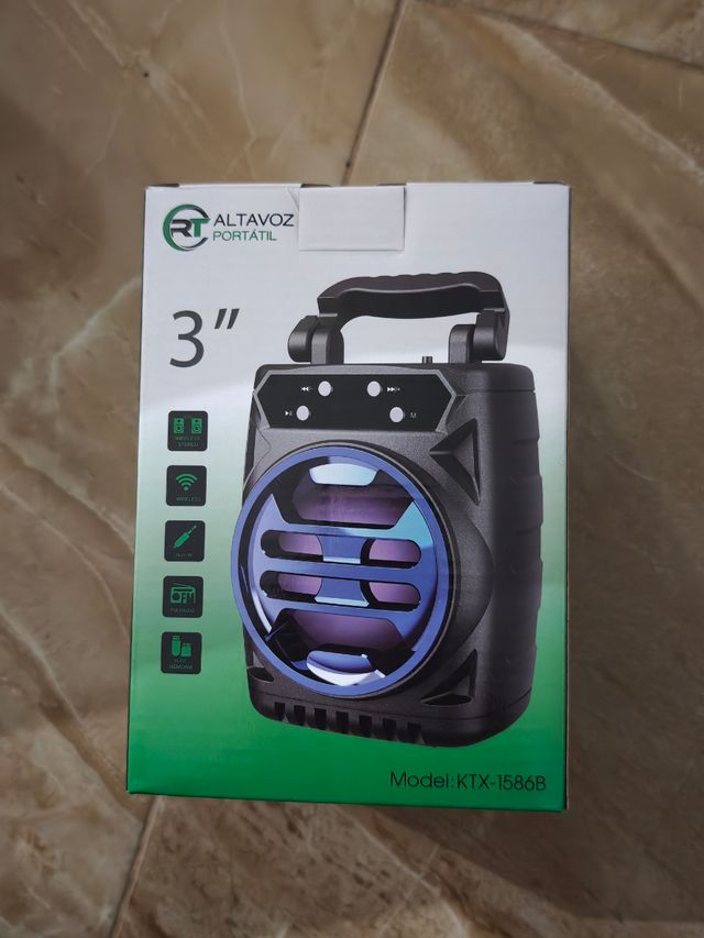 Altavoz Portátil RT 3" KTX-1586B