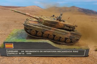 Maqueta Leopard A4 Ejército Español