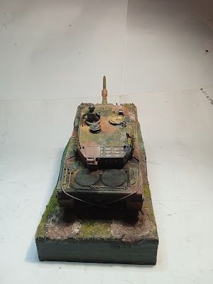 Maqueta Leopard A4 Ejército Español