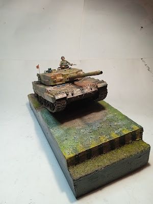 Maqueta Leopard A4 Ejército Español