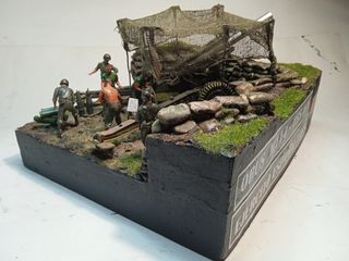 Maqueta Obús M114 Ejército Español