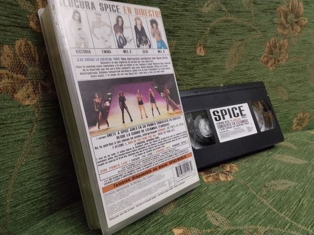 VHS Spice Girls Concierto Estambul