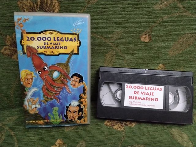 VHS 20.000 Leguas de Viaje Submarino