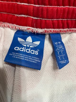 Shorts Adidas - Rojos y Blancos