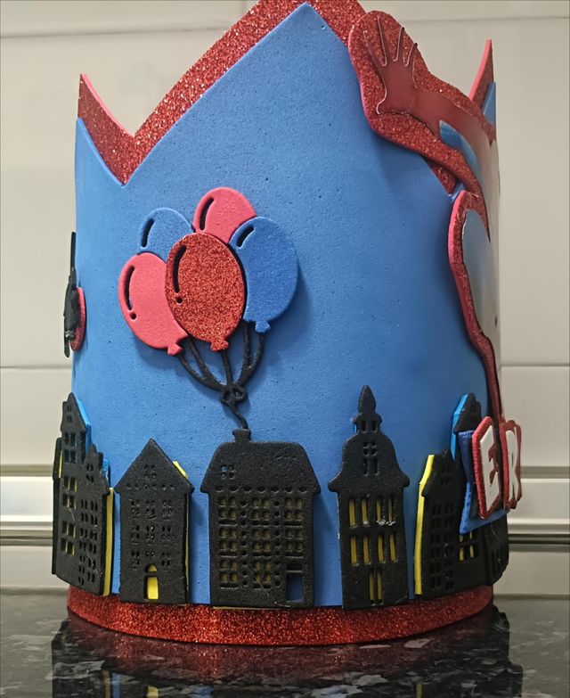 Corona Cumpleaños Spiderman