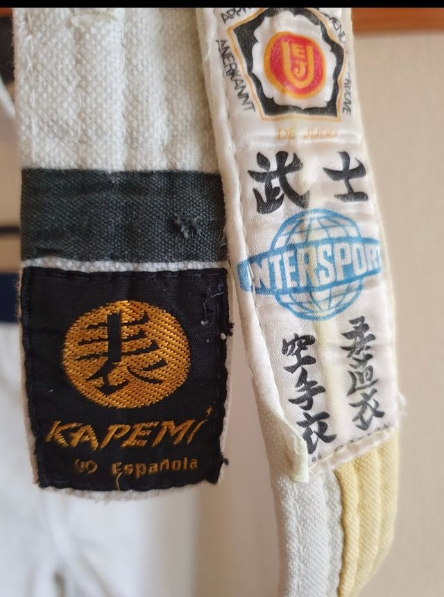 Traje Judo Niño 4-5 años más bolsa transporte