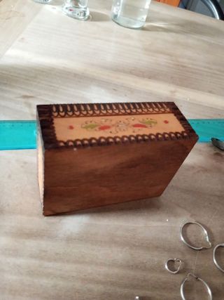 Scatola legno vintage