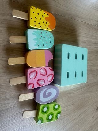 Helados madera - Juego infantil