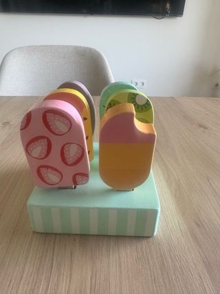 Helados madera - Juego infantil