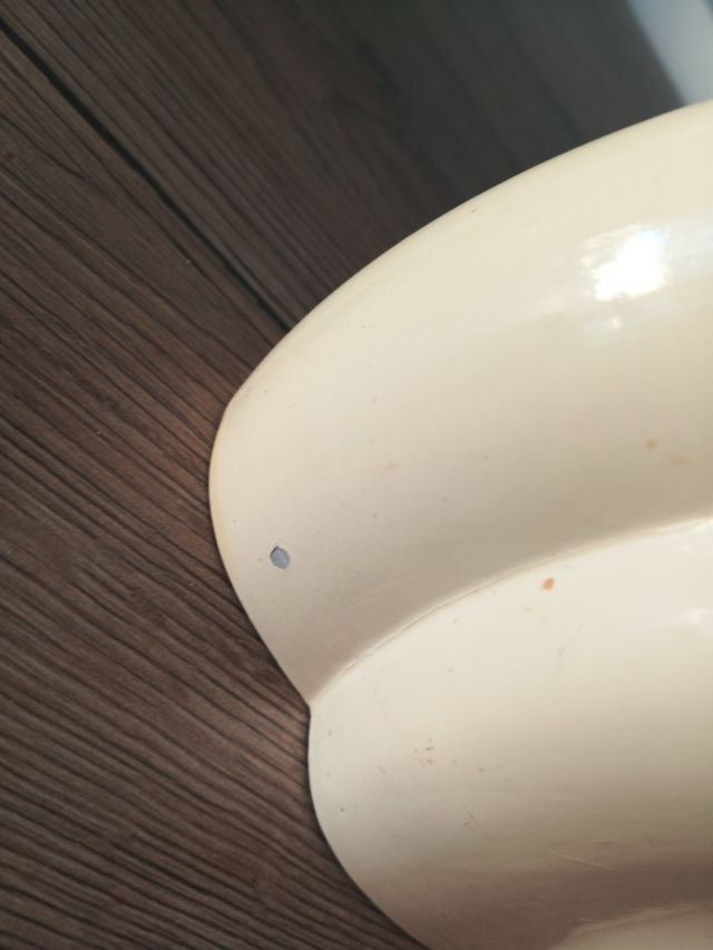 Lampada ceramica glicine vintage