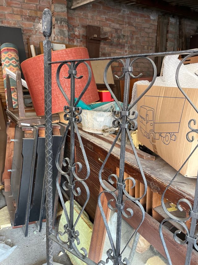 Cabezal forja negra de 2mts