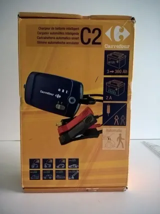 Cargador baterías C2 Carrefour 6/12V
