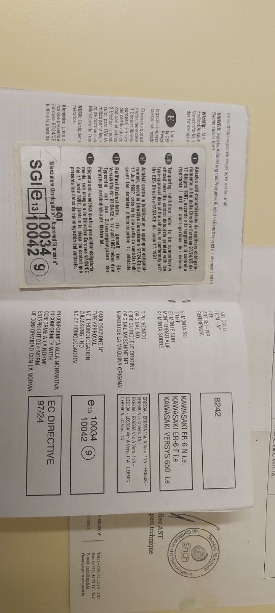 LeoVince Kawasaki Versys 650 y ER-6.