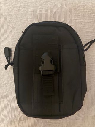 Bolso táctico negro - riñonera