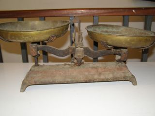 Balanza Antigua Romana de Latón