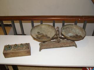 Balanza Antigua Romana de Latón